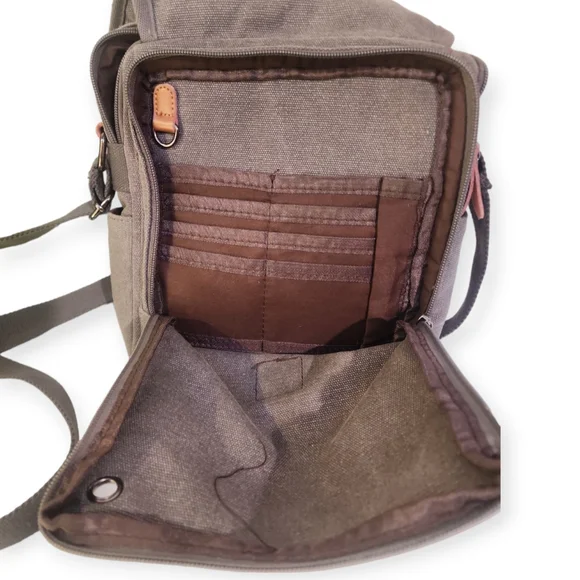 Berchirly Small Messenger Bag, Men's Crossbody - Picture 4 of 9